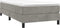 vidaXL - Bedframe - zonder - matras - 100x200 - cm - fluweel - lichtgrijs
