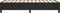 vidaXL - Bedframe - zonder - matras - 100x200 - cm - fluweel - zwart