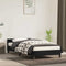 vidaXL - Bedframe - zonder - matras - 100x200 - cm - fluweel - zwart