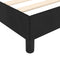 vidaXL - Bedframe - zonder - matras - 100x200 - cm - fluweel - zwart