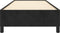vidaXL - Bedframe - zonder - matras - 100x200 - cm - fluweel - zwart