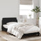 vidaXL - Bedframe - zonder - matras - 100x200 - cm - fluweel - zwart