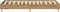 vidaXL - Bedframe - zonder - matras - 100x200 - cm - spaanplaat - artisanaal - eiken