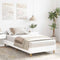 vidaXL - Bedframe - zonder - matras - 100x200 - cm - spaanplaat - wit