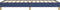 vidaXL - Bedframe - zonder - matras - 100x200 - cm - stof - blauw