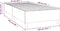 vidaXL - Bedframe - zonder - matras - 100x200 - cm - stof - groen