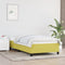 vidaXL - Bedframe - zonder - matras - 100x200 - cm - stof - groen