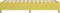 vidaXL - Bedframe - zonder - matras - 100x200 - cm - stof - groen