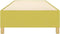 vidaXL - Bedframe - zonder - matras - 100x200 - cm - stof - groen