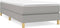 vidaXL - Bedframe - zonder - matras - 100x200 - cm - stof - lichtgrijs
