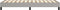 vidaXL - Bedframe - zonder - matras - 100x200 - cm - stof - lichtgrijs