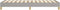 vidaXL - Bedframe - zonder - matras - 100x200 - cm - stof - lichtgrijs