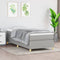 vidaXL - Bedframe - zonder - matras - 100x200 - cm - stof - lichtgrijs