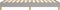 vidaXL - Bedframe - zonder - matras - 100x200 - cm - stof - lichtgrijs
