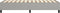 vidaXL - Bedframe - zonder - matras - 100x200 - cm - stof - lichtgrijs