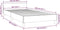vidaXL - Bedframe - zonder - matras - 100x200 - cm - stof - lichtgrijs