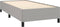 vidaXL - Bedframe - zonder - matras - 100x200 - cm - stof - lichtgrijs