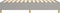 vidaXL - Bedframe - zonder - matras - 100x200 - cm - stof - lichtgrijs