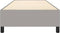 vidaXL - Bedframe - zonder - matras - 100x200 - cm - stof - lichtgrijs