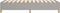 vidaXL - Bedframe - zonder - matras - 100x200 - cm - stof - lichtgrijs