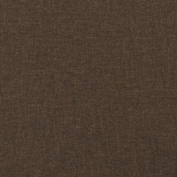 vidaXL - Bedframe - zonder - matras - 100x200 - cm - stof - donkerbruin