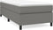 vidaXL - Bedframe - zonder - matras - 100x200 - cm - stof - donkergrijs