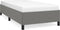 vidaXL - Bedframe - zonder - matras - 100x200 - cm - stof - donkergrijs