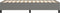 vidaXL - Bedframe - zonder - matras - 100x200 - cm - stof - donkergrijs