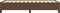 vidaXL - Bedframe - zonder - matras - 100x200 - cm - stof - donkerbruin