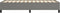 vidaXL - Bedframe - zonder - matras - 100x200 - cm - stof - donkergrijs