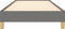 vidaXL - Bedframe - zonder - matras - 100x200 - cm - stof - donkergrijs