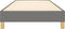 vidaXL - Bedframe - zonder - matras - 100x200 - cm - stof - donkergrijs
