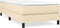 vidaXL - Bedframe - zonder - matras - 100x200 - cm - stof - crèmekleurig