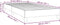 vidaXL - Bedframe - zonder - matras - 100x200 - cm - stof - donkergrijs