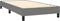 vidaXL - Bedframe - zonder - matras - 100x200 - cm - stof - donkergrijs