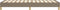 vidaXL - Bedframe - zonder - matras - 100x200 - cm - stof - taupe