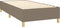 vidaXL - Bedframe - zonder - matras - 100x200 - cm - stof - taupe