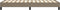 vidaXL - Bedframe - zonder - matras - 100x200 - cm - stof - taupe