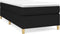 vidaXL - Bedframe - zonder - matras - 100x200 - cm - stof - zwart