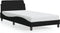 vidaXL - Bedframe - zonder - matras - 100x200 - cm - stof - zwart