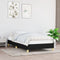 vidaXL - Bedframe - zonder - matras - 100x200 - cm - stof - zwart