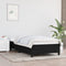 vidaXL - Bedframe - zonder - matras - 100x200 - cm - stof - zwart