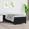 vidaXL - Bedframe - zonder - matras - 100x200 - cm - stof - zwart
