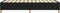 vidaXL - Bedframe - zonder - matras - 100x200 - cm - stof - zwart