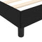 vidaXL - Bedframe - zonder - matras - 100x200 - cm - stof - zwart