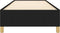 vidaXL - Bedframe - zonder - matras - 100x200 - cm - stof - zwart