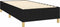 vidaXL - Bedframe - zonder - matras - 100x200 - cm - stof - zwart