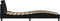 vidaXL - Bedframe - zonder - matras - 100x200 - cm - stof - zwart