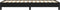 vidaXL - Bedframe - zonder - matras - 100x200 - cm - stof - zwart