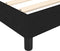 vidaXL - Bedframe - zonder - matras - 100x200 - cm - stof - zwart